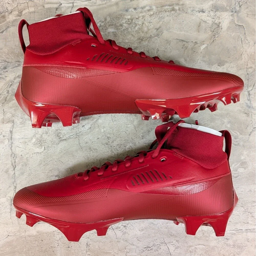 Nike Jordan Vapor Edge Pro 2 Men's 10.5 WIDE Oklahoma PE Cleats IF2959-661